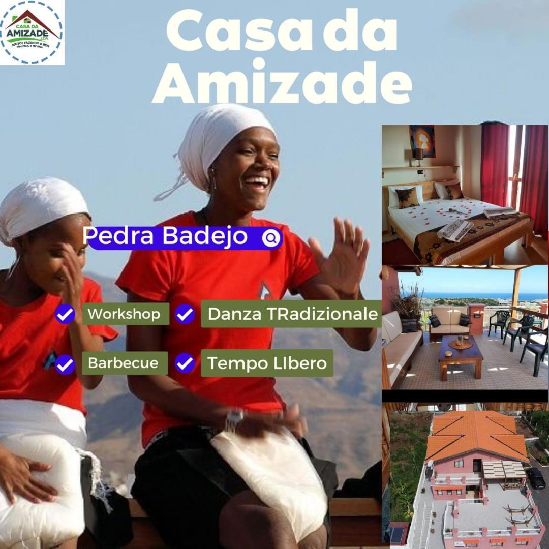 Pensione Casa Da Amizade B&B Pedra Badejo  Eksteriør bilde